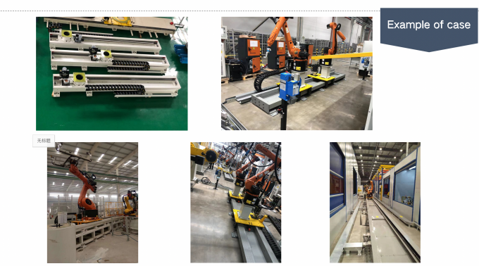 O trilho de guia para cooperar com o robô de ABB para assegurar a precisão do robô e a versatilidade 7