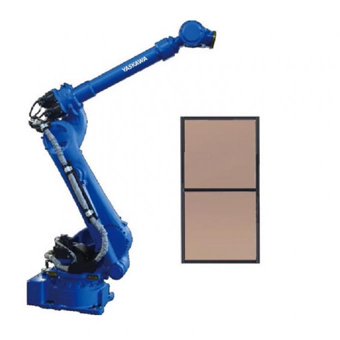 6 Aixs Yaskawa Braço Robótico GP180-120 Com Cercas de Segurança Personalizadas CNGBS Como Robô de Paletização 0