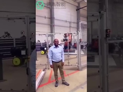 Robôs industriais e balanço rítmico da dança