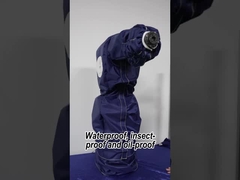 Qual é o impacto da roupa protetora dos robôs no desempenho dos robôs?