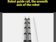 Caminhar no trilho de guia do robô: dupla melhoria da eficiência e da qualidade da produção