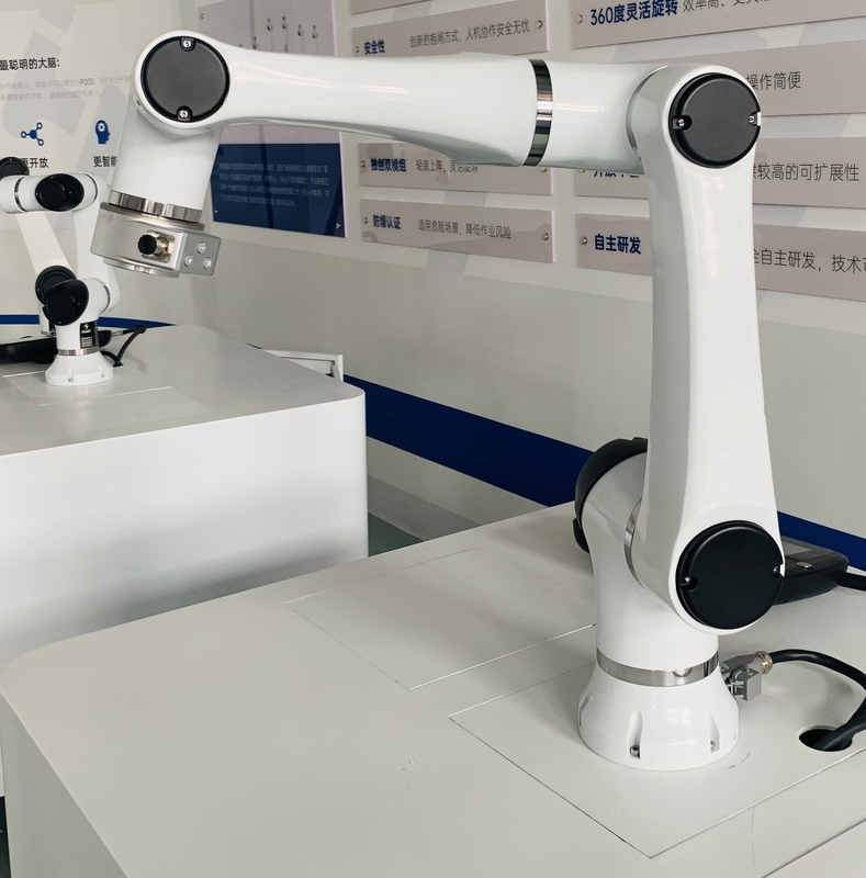 Do braço colaborador do robô da linha central de Cobot 6 montagem de solda de parafusamento automática da picareta e do lugar