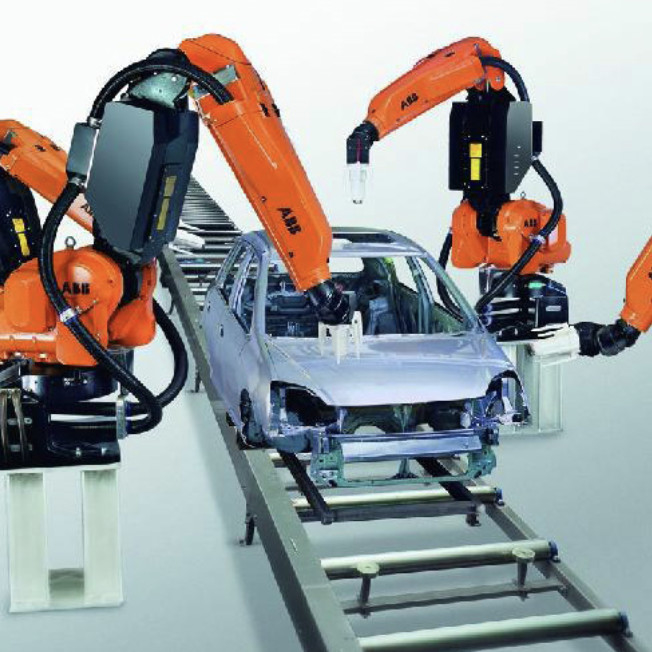 Robô de Fanuc do software do robô industrial de 6 linhas centrais que pode aperfeiçoar a posição externo da linha central
