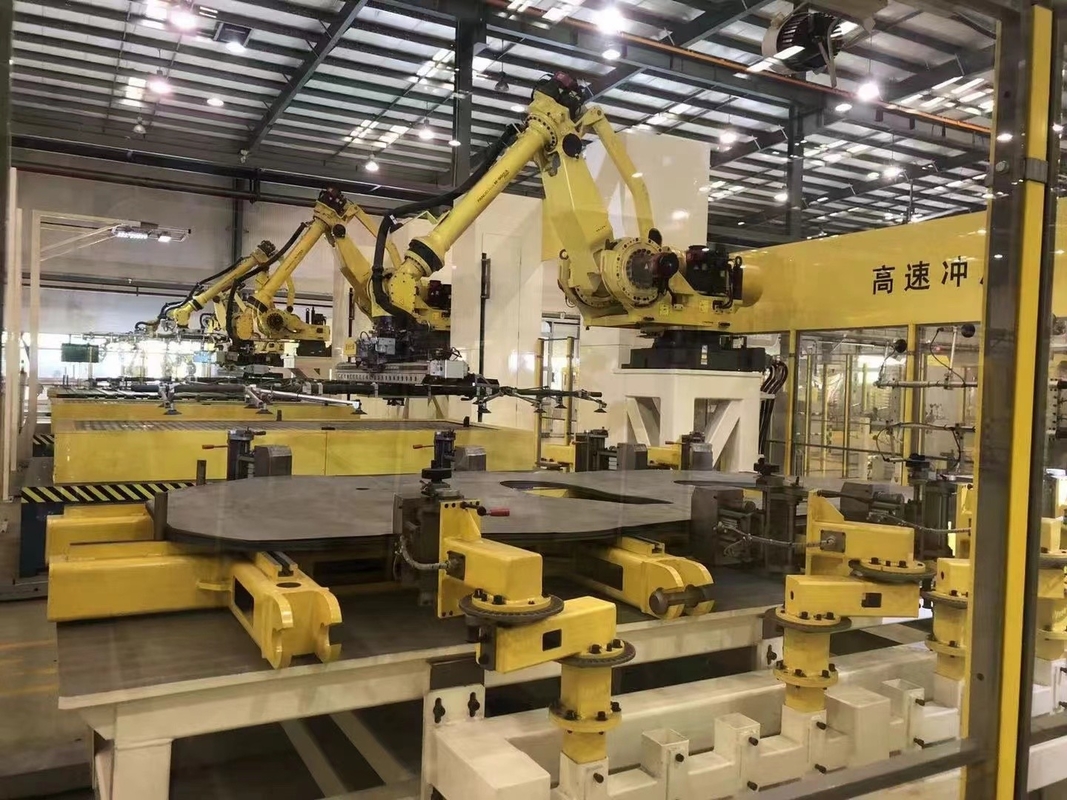 Braço do robô de Fanuc de 6 linhas centrais que programa a carga 2655mm 165kg da soldadura de ponto de Fanuc ultra por muito tempo