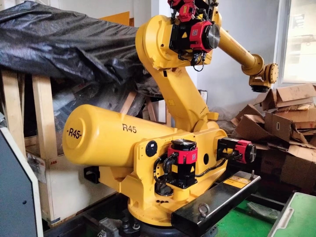 Braço robótico industrial de Fanuc da linha central de Fanuc 6 que programa empilhando o período longo super 2655mm 165kg