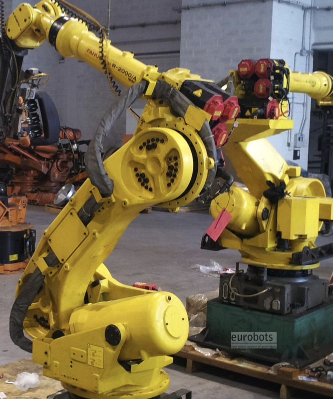 Braço do robô do graduado de Fanuc 165F industrial com o período de braço Super-longo da carga útil 165kg de 2655mm