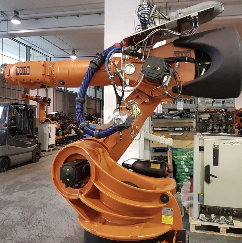 Kr 500 de Kuka braço do robô de 6 linhas centrais para grandes componentes pesados de fabricação do punho 500kg