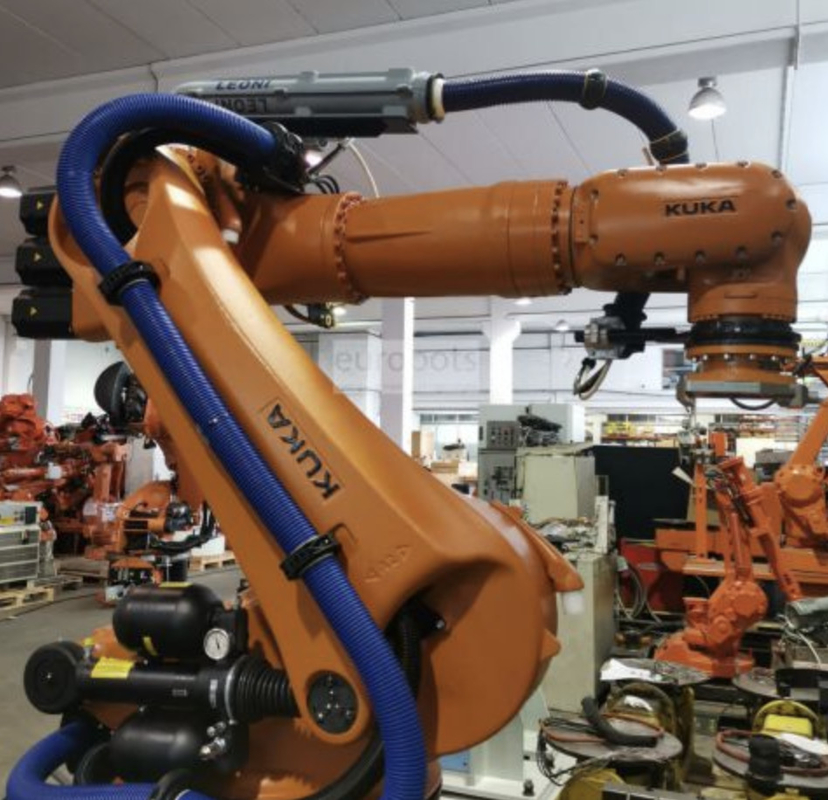 Kr 500 de Kuka braço do robô de 6 linhas centrais para grandes componentes pesados de fabricação do punho 500kg
