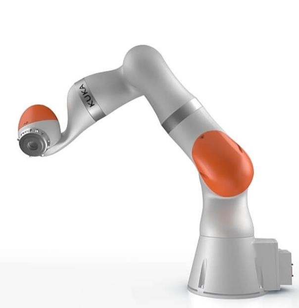 Fábrica de braço pequena 7kg do robô de Diy Kuka LBR Iiwa 7 R800 na aplicação pintando a colagem