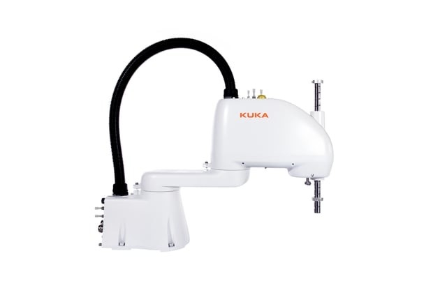 O braço robótico do robô de Kuka do braço de 4 Dof para a pesquisa que segura Workpieces pequenos comprime KR SCARA