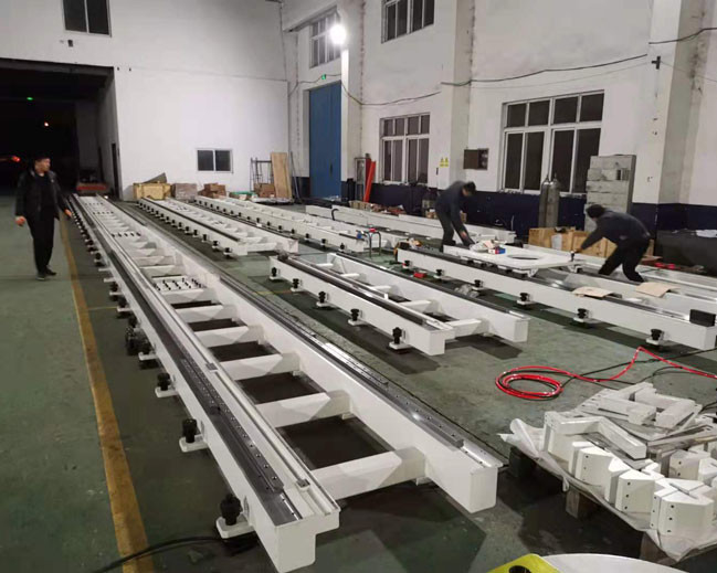 Cnc linear do trilho do robô ajustável que emenda para trilho semi incluido em ambientes ásperos