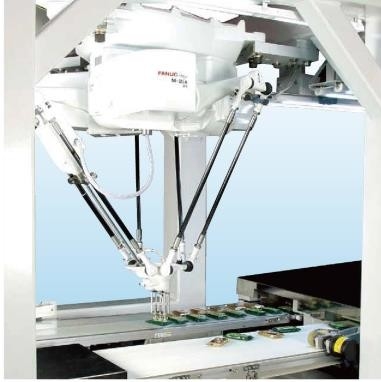Manipulação robótico da logística do raio 800mm do punho de Fanuc do conjunto do braço do dof do braço paralelo 4 do robô