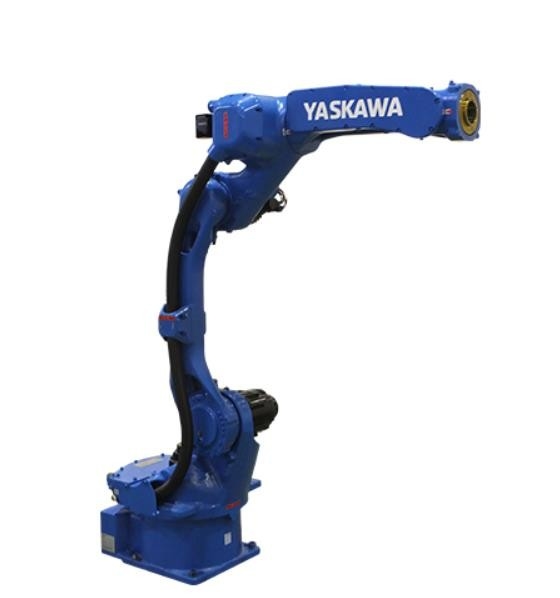 Robô do braço de Yaskawa que carrega o laser de Yaskawa MOTOMAN-AR1440 que processa a oficina 12kg