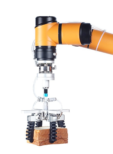 Da estrutura durável simples material de alumínio robótico do dispositivo elétrico do prendedor do braço da garra força de aperto alta