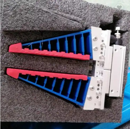 Dois 4 6 prendedor do robô de 2 dedos para as peças pequenas comprimento adaptável flexível de 66 a de 100mm curso de 12 a de 64mm