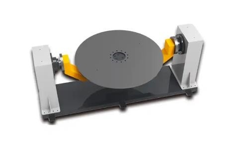 Carga biaxiaa 100-1000kg da linha central da plataforma giratória 1200x1200 380v 50-60hz do Positioner do robô de soldadura de Abb