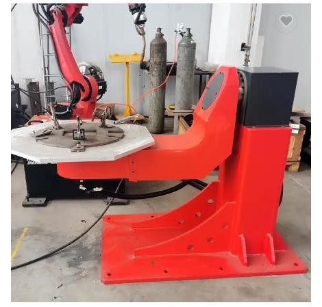 Positioner duplo L tipo Positioner robótico 300KG 450mm do robô da linha central de FANUC da soldadura de arco