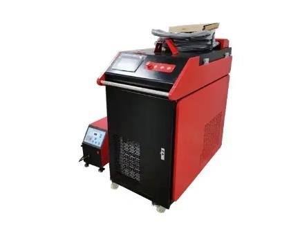 Corte de aço inoxidável automático do mestre da mão do robô da máquina de soldadura do laser do ponto que limpa 3 em 1 2000w