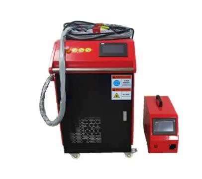 Corte de aço inoxidável automático do mestre da mão do robô da máquina de soldadura do laser do ponto que limpa 3 em 1 2000w