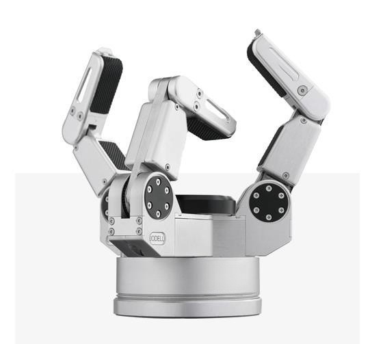 Três sistema do prendedor do robô adaptável de 3 dedos envolvem facilmente o peso 0.98kg 60W do auto dos apertos