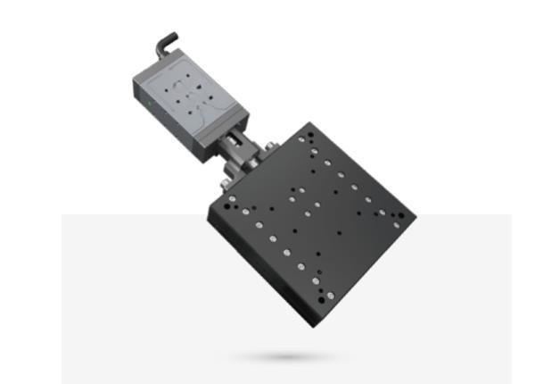 Tabela de deslizamento linear elétrica ELS70-018 com movimentação do parafuso da bola, tamanho 120 * 120mm da tabela