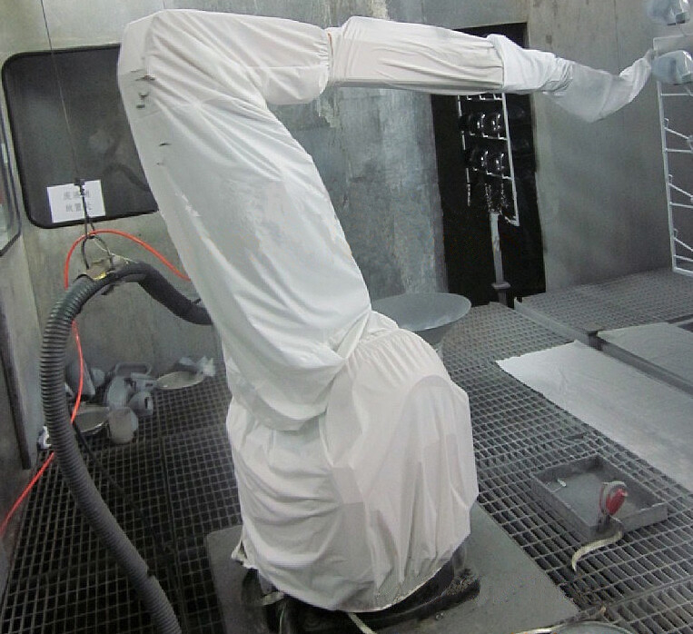 Coberturas de blindagem robótica com resistência de superfície 10 7Ω - adequadas para descarga estática