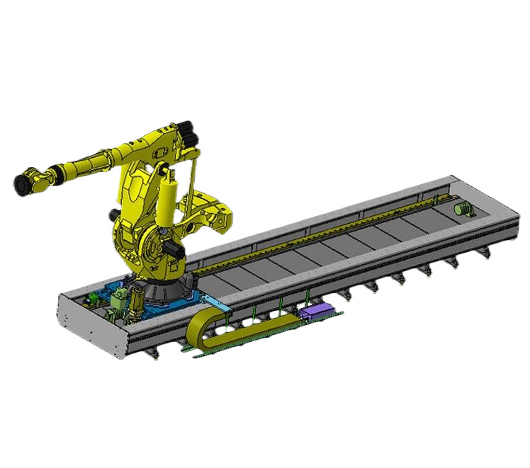 Guia linear do robô motor de carga pesada com carga útil de 500 kg e componentes do núcleo do motor