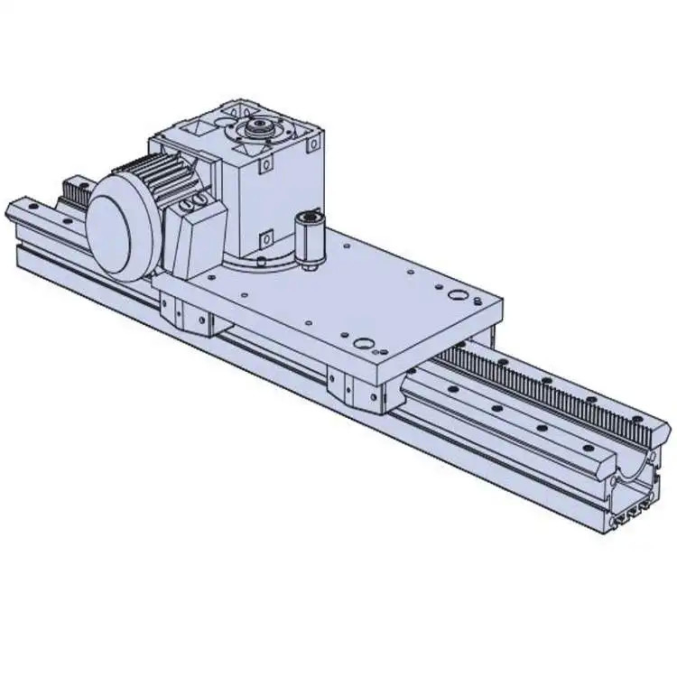 Ferrovias de guia linear China GBS-01-W500 Carga útil 500kg para movimentos de robôs industriais como trilhos de guia
