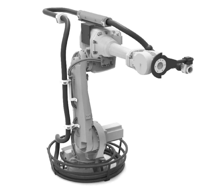 Pacote de vestuário robótico de cor preta para bellows Modelo EW-01-HYUNDAI HS220 SD-50-A136