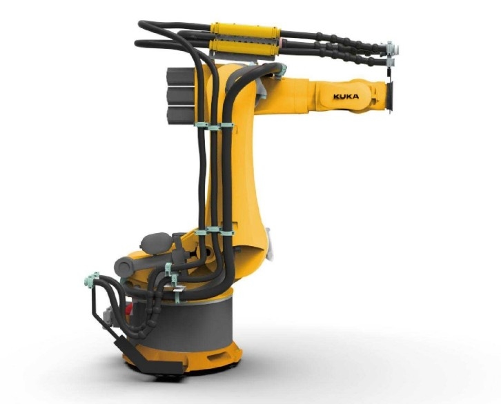 HYUNDA / ABB / FANUC / KUKA Pacote de vestuário robótico com 1 - 6 eixos